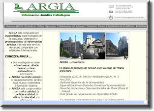 ARGIA INFORMACION JURIDICA