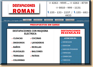 DESTAPACIONES ROMAN